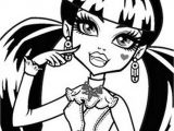 Coloriage De Monster High à Imprimer Draculaura Coloriage Monster High Les Beaux Dessins De Dessin Animé  