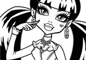 Coloriage De Monster High à Imprimer Draculaura Coloriage Monster High Les Beaux Dessins De Dessin Animé  