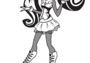 Coloriage De Monster High à Imprimer Sur Hugolescargot 95 Best Coloriages Monster High Images On Pinterest