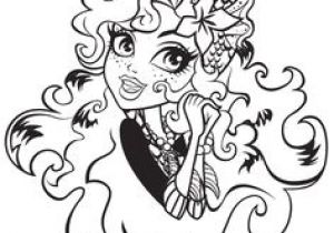 Coloriage De Monster High à Imprimer Sur Hugolescargot A Colorier Une Photo De Clawdeen Accroupie