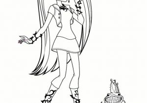 Coloriage De Monster High AdaugÄ Pin Pe Monstr High