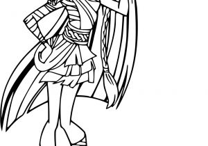 Coloriage De Monster High Imprimer 15 Coloriage Monster High Nefera
