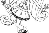 Coloriage De Monster High Imprimer Coloriage Monster High Draculaura à Imprimer