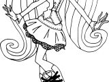 Coloriage De Monster High Imprimer Coloriage Monster High Draculaura à Imprimer