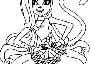 Coloriage De Monster High Imprimer Coloriage Monster High toralei