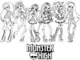 Coloriage De Monster High Imprimer Coloriage204 Coloriage De Monster High à Imprimer Gratuit