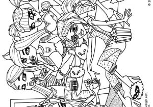 Coloriage De Monster High Imprimer Sgblogosfera Mara José Argüeso Coloreamos Monster High