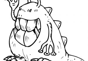 Coloriage De Monstre Et Compagnie A Imprimer Dessiner Monstre Az Coloriage