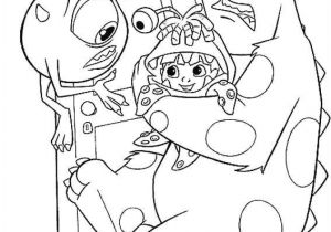 Coloriage De Monstre Et Compagnie Coloriage Dessins Dessins   Imprimer Et La Couleur En Ligne