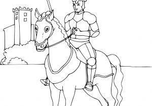 Coloriage De Moyen Age Coloriage Chevalier Moyen Age Dessin à Imprimer Sur