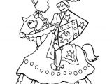 Coloriage De Moyen Age Dessin Chevalier Moyen Age