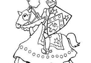 Coloriage De Moyen Age Dessin Chevalier Moyen Age