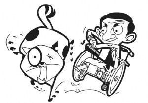 Coloriage De Mr Bean Coloring Pages for Kids · Download and Print for Free