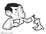 Coloriage De Mr Bean Pin On Party Ideas