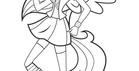 Coloriage De My Little Pony Equestria Girl Coloriages   Imprimer My Little Pony Et Equestria Girls