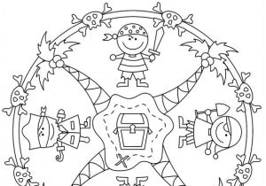 Coloriage De Noel à Imprimer Gratuit Mandala â American Hippie Art Coloring Page Mandala Cute Pirates
