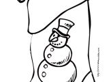 Coloriage De Noel Chaussette Chaussette Explication Tête à Modeler Du Mot Chaussette