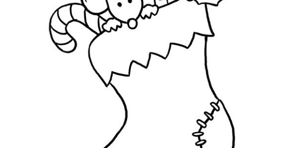 Coloriage De Noel Chaussette Chausson Chaussette Trendyyy