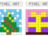 Coloriage De Noel Cm2 Pixel Art Mod¨le Facile