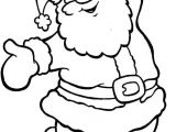 Coloriage De Noel Pere Noel 1001 Idées