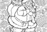 Coloriage De Noel Pour Adulte Gratuit Dessin   Colorier Pour Un Hiver Zen Distribution Du P¨re No L