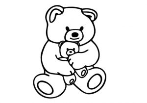 Coloriage De Nounours à Imprimer Jeux De T Choupi Et Doudou Az Coloriage