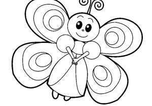 Coloriage De Papillon à Imprimer Gratuitement Coloriage Simple D 39 Un Papillon Coloriage Papillon T Te Dessin
