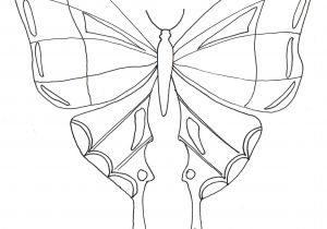 Coloriage De Papillon à Imprimer Gratuitement Coloriage Simple D 39 Un Papillon Coloriage Papillon T Te Dessin