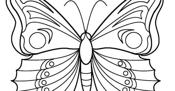 Coloriage De Papillon à Imprimer Gratuitement Coloriage Simple D 39 Un Papillon Coloriage Papillon T Te Dessin