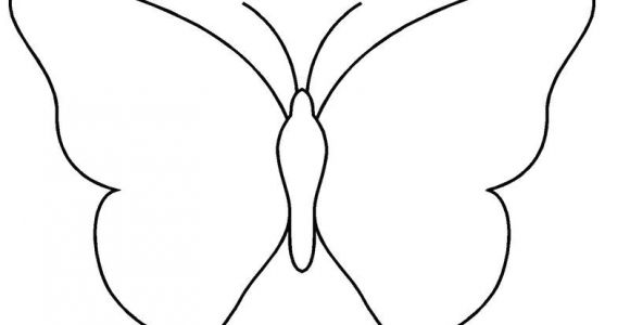 Coloriage De Papillon Gratuit à Imprimer Dessins De Papillons A Imprimer Gabarit Pour La Barrette