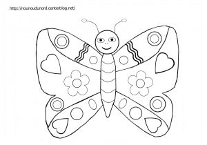 Coloriage De Papillon Gratuit bythati Noeud Papillon A Imprimer