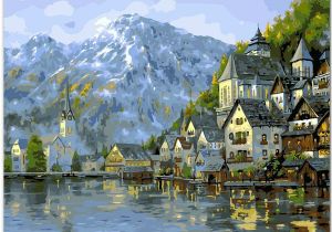 Coloriage De Paysage De Mer Acheter Royaldream Paysage De forªt norvégienne Peinture Diy Par Numéros Kits Coloriage Peinture Par Numéros Mur Moderne Art Cadeau De $39 3 Du