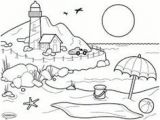 Coloriage De Paysage De Mer Dessin Du Bord De Mer