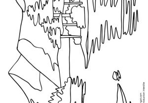 Coloriage De Paysage De Montagne Un Beau Lac Au Pied Des Montagnes   Colorier école