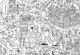 Coloriage De Paysage Pour Adulte Coloriage Pour Adulte Paysage