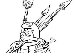 Coloriage De Peinture Gratuit Dessin De Coloriage Peintre à Imprimer Cp