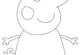 Coloriage De Peppa Pig En Ligne Gratuit Peppa Pig Cake Template Colorier En Ligne Imprimer