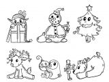 Coloriage De Pére Noel A Imprimer 56 Best Coloriage De No L Christmas Coloring Page Images On Pinterest