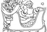 Coloriage De Pere Noel A Imprimer Gratuitement Le P¨re No L Et son Sac – Jecolore