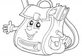 Coloriage De Petit Coeur Dessin   Colorier D Un Cartable Joyeux