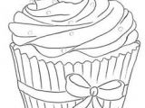 Coloriage De Petit Cupcake Babeczki