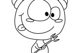 Coloriage De Petit Diable Coloriage Des Petit Diables A Imprimer
