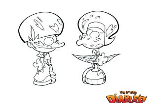 Coloriage De Petit Diable Les P Tits Diables Ouftivi