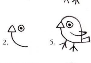 Coloriage De Petit Oiseau Drawing A Bird Drawing