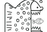 Coloriage De Petit Poisson D Avril Coloriage Animé Le Poisson Glouton