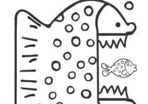 Coloriage De Petit Poisson D Avril Coloriage Animé Le Poisson Glouton