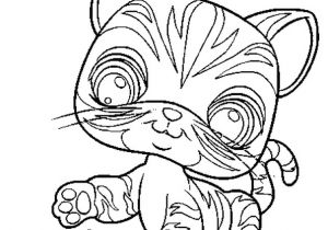 Coloriage De Petshop Chat Coloriage Chat Petshop En Ligne Gratuit   Imprimer