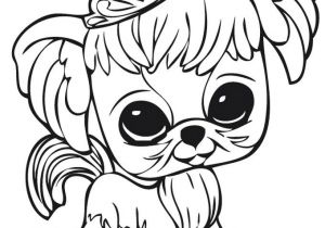 Coloriage De Petshop Chien Chien En Dessin Az Coloriage