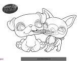 Coloriage De Petshop Chien Coloriage De Chat Et Chien Gratuit Elégant Mod¨le Clubdemax