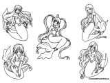 Coloriage De Pichi Pichi Pitch Mermaid Melody Pichi Pichi Pitch Cartoons – Printable Coloring Pages